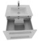 Wall Mounted Bathroom Vanity, Modern, 24